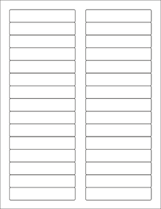 Grafika wektorowa szablon etykiety adres WL-200